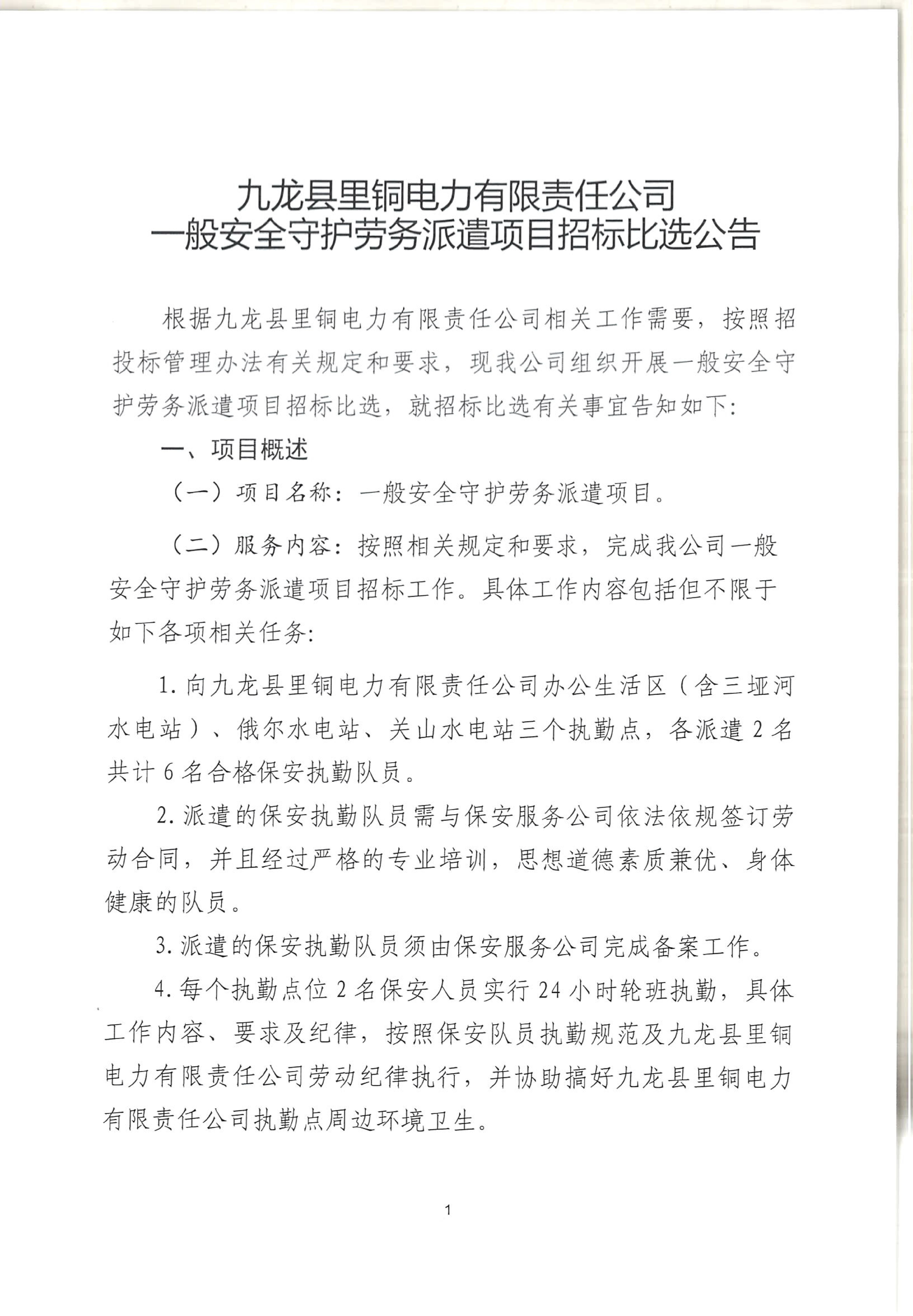 九龙县里铜电力有限责任公司一般安全守护劳务派遣项目招标公告_01.png